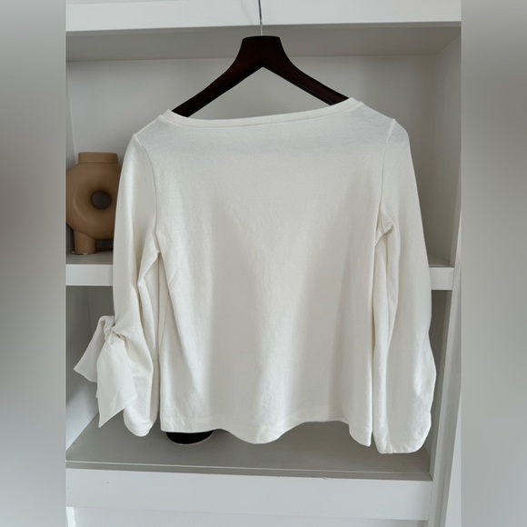Club Monaco White Sleeve Tie Shirt - Picture 7 of 7